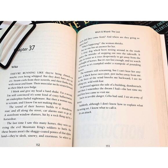 The Lost (Witch & Wizard, Vol. 5) by Patterson & Raymond (2014 1st Ed. HC in DJ) - Picture 5 of 7